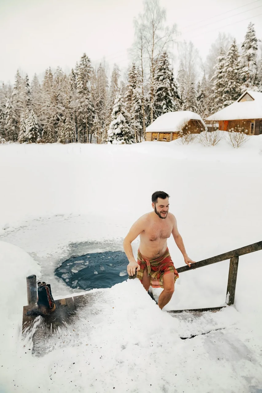 winter swimming estonia