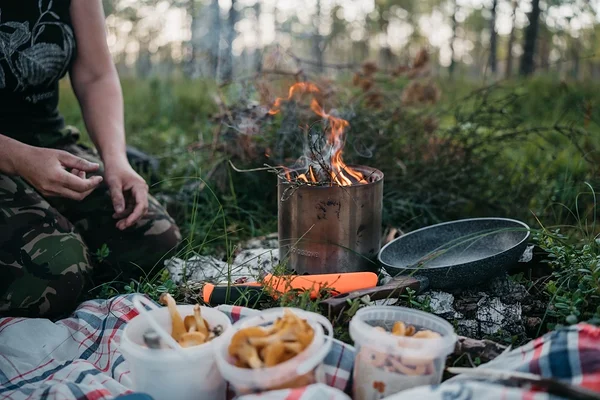 Berries, mushrooms and campfires