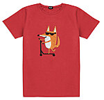 Hilp mehed scootering fox red shirt