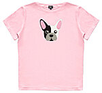 Hilp naised woman light pink french buldog shirt 1