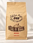Artisanal mexico dark roast coffee bag