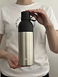 Janubottle, noir 550ml, kollase logoga