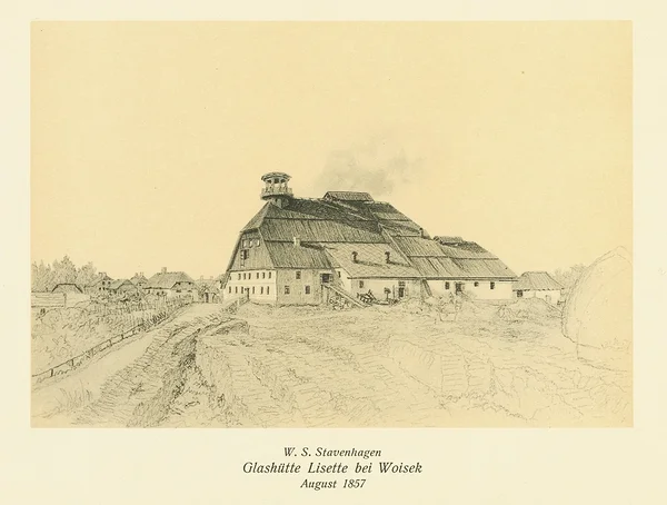Klaasipuhumise ja lõikamise vabrik Lisette, W.S. Stavenhagen 1857, Eesti Ajaloomuuseum