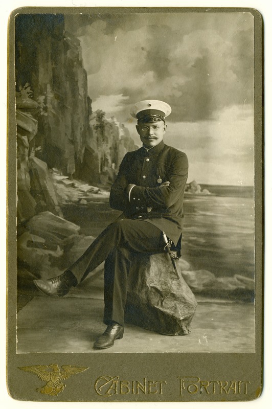 „Vilsandi Linnukuningas“ Artur  Toom  1914. aastal. Rannarahva Muuseum