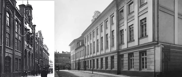 Vasakult kaubandus-tööstuskoja hoone Tallinnas, esindus Tartus. Fotod, Rahvusarhiiv