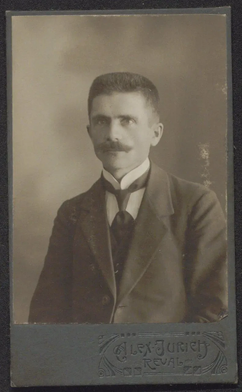 Rudolf Passup (1874-1945) 1913. aastal.