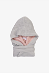 Cocoon children's bathrobe grey 2