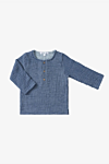 Cocoon kids blouse indigo 3