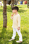 Cocoon kids blouse yellow 4