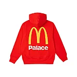 Palace x mcdonalds logo hood red 1