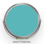 Bright turquoise