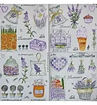 Napkin lavender 370x400