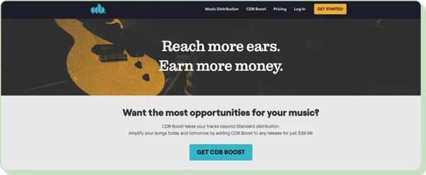 CDB - landing page CTA example