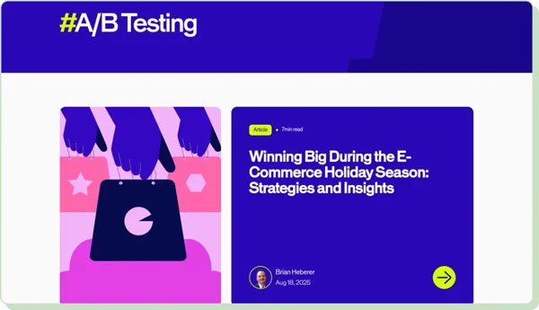 AB Tasty: landing page optimization tool