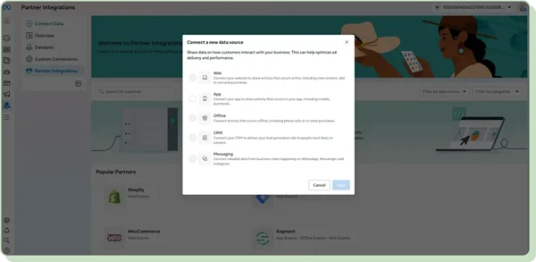 Meta Pixel: Conversion tracking & retargeting