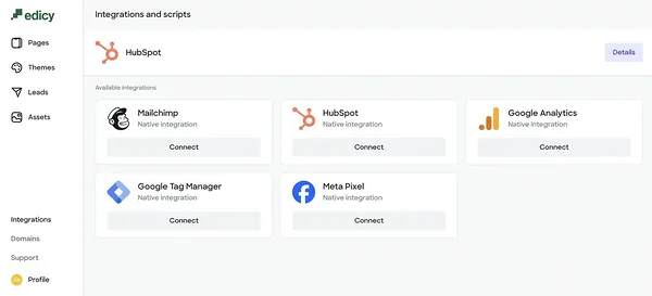 Set up integrations