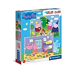 56827kp pusle p rsas peppa clementoni 2 x 20 tk