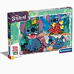 69100kp puzzle clementoni 100 pieces disney stitch 104 maxi