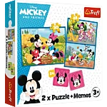 93344txs 93344t 1 puzzle set 30+48+memo 24 mickey mouse 3