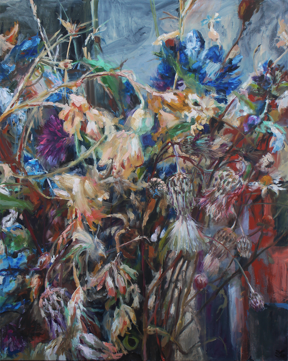 &quot;Post Vanitatem&quot; 2025, õli lõuendil, 100 x 80 cm