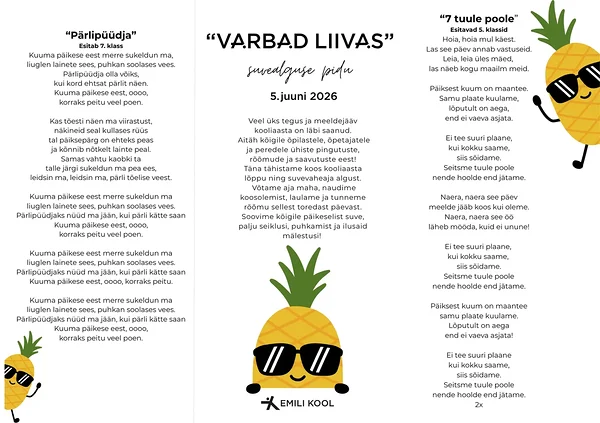 Varbad liivas laulud 2
