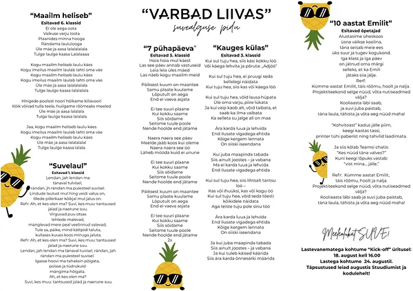 Varbad liivas laulud