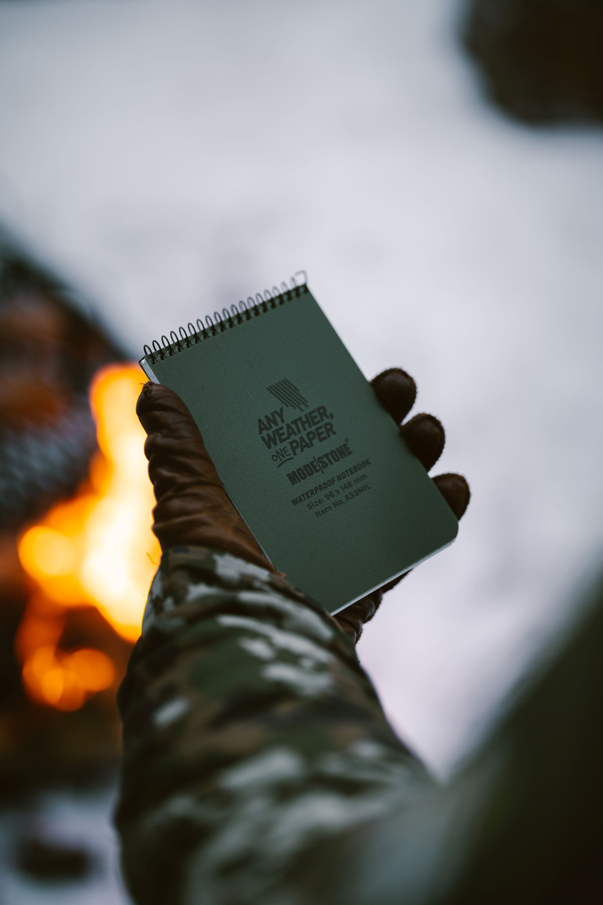 Modestone waterproof notebook