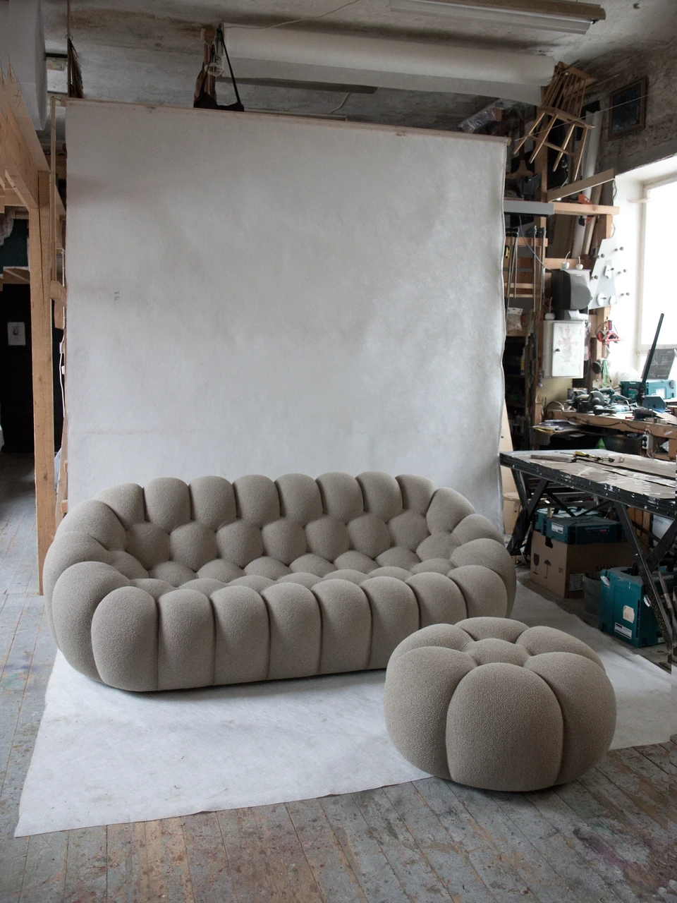 SOHVA JA POUF – Roche Bobois „Bubble”- sohvast inspireeritud komplekt - eritellimus.