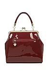 Banned Retro American Vintage Bag – Burgundy Retro Style