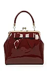 Banned Retro American Vintage Bag – Burgundy Retro Style