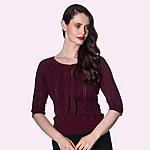 Banned retro belle bow bordoopunane lipsuga kudum 1