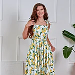 Banned retro june lemon & stripes kleit – vintage suvekleit (1)