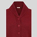 Banned retro violet burgundiapunane kardigan 3
