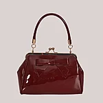 Banned retro california nights burgundiapunane lipsuga vintage stiilis käekott