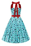 Daisy rockabilly nautical tattoo halter dress (3)