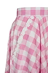 Hell Bunny Cindy 50s Skirt – Pink Gingham