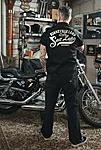 King Kerosin Bonneville Land Workwear Shirt – Black