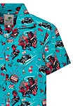 King Kerosin Hawaiian Shirt – Pin-Up Hot Rod Las Vegas Print