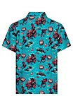King Kerosin Hawaiian Shirt – Pin-Up Hot Rod Las Vegas Print