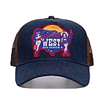 King kerosin wild wild west nokats – western trucker cap (4)