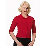 Punane retro kardigan naistele banned retro april cardigan 1