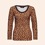 Queen kerosin hear me roar leopardimustriline topp cherryville 1