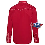 Stars & Stripes Jack punane western meeste särk – cowboy stiil