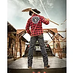 Stars & stripes yellowstone authentic ruuduline westernsärk 1