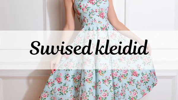 Suvised vintage stiilis kleidid