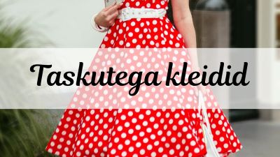 Taskutega retro ja vintage kleidid