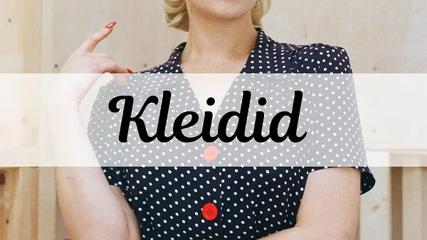 Vintage stiilis kleidi