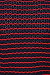 Banned 40s Style Knitted Top – Navy Red Stripes