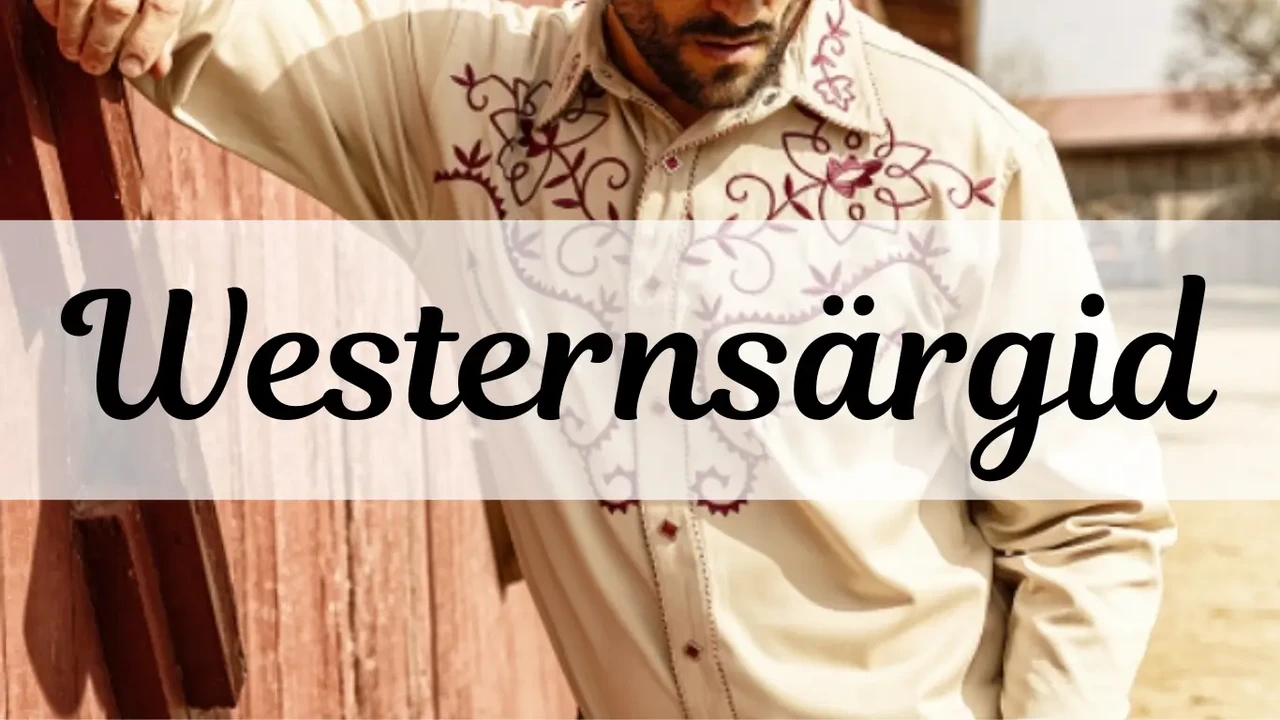 Westernsärgid meestele