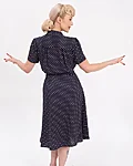 Dot shirt dress rev